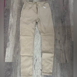 Hybrid & Company Women's Beige Skinny Jeans